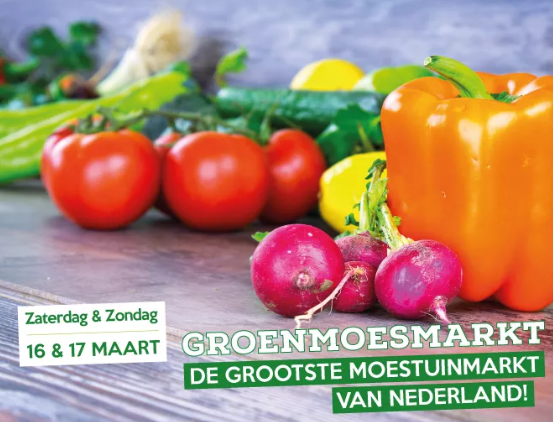 16 & 17 Maart: Groenmoesmarkt